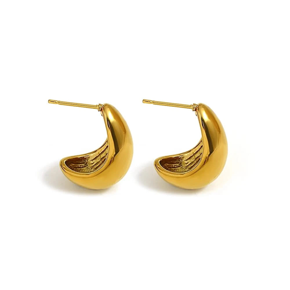 Golden Arc Hoops