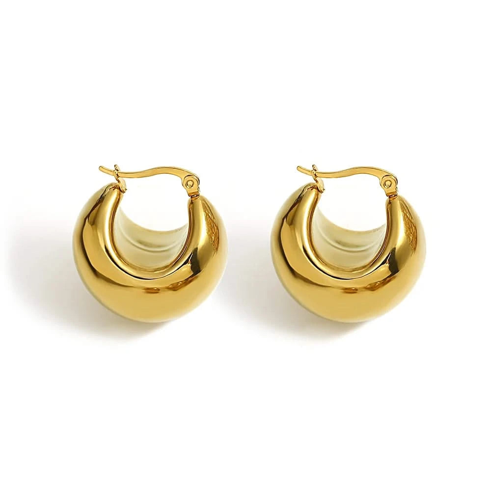 Golden Arc Hoops