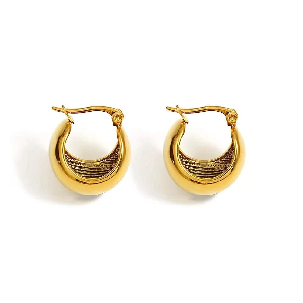 Golden Arc Hoops