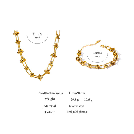 Golden Statement Collar Necklace - Women's Charm Jewelry