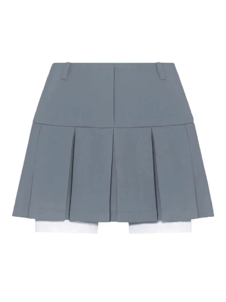 Gray Pleated Skirt Only