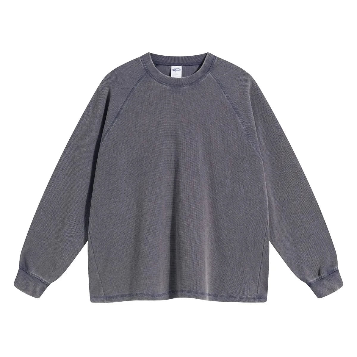 Gray Pullover Crew Neck Jacket
