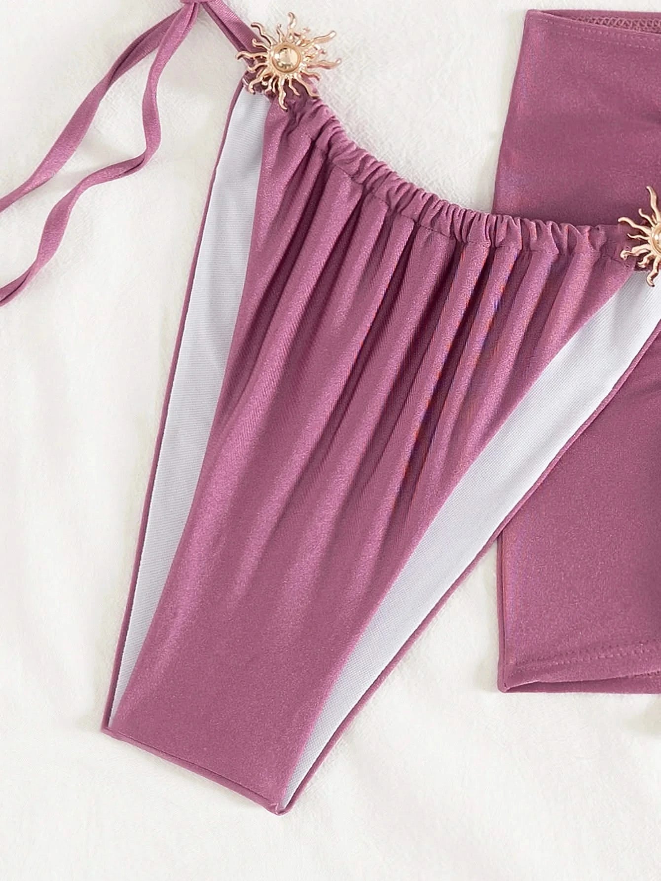 Halter Bikini Set with Skirt – Beach Chic Style