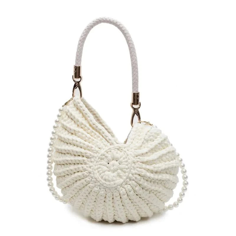 Handmade Conch Crossbody Bag - Fashionable Shoulder Accessory
