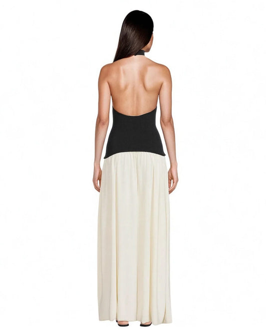 Summer Sleeveless Maxi Dress - Party Chic - lifestyle photo