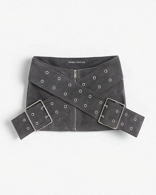 Belted Midi Skirt - Casual Chic Style