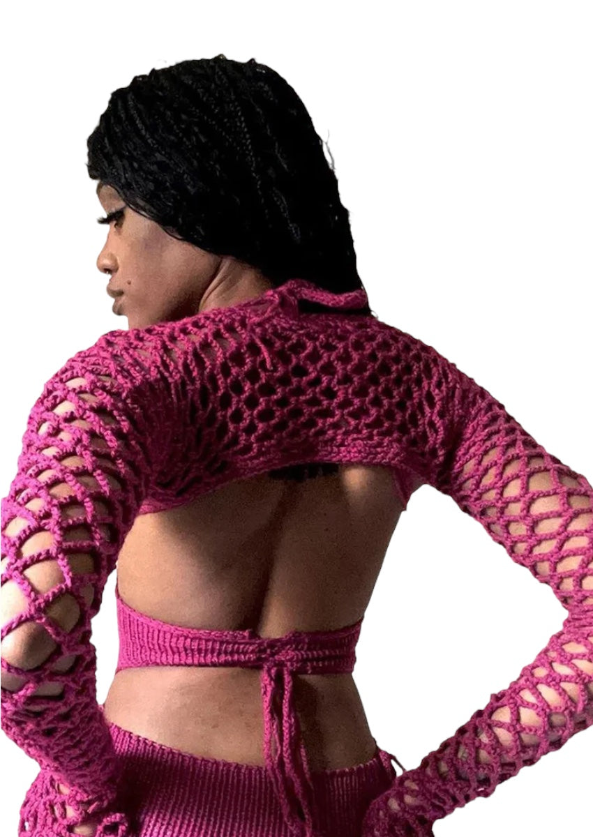 crochet jumpsuit Archives - Amora's Boutique