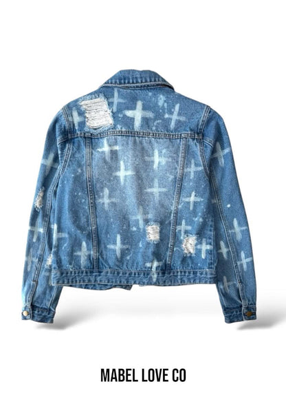 Cross Denim Jacket