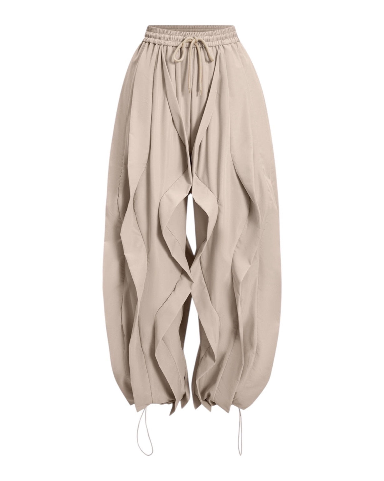 Sophia Ruched Lantern Sleeve Pants