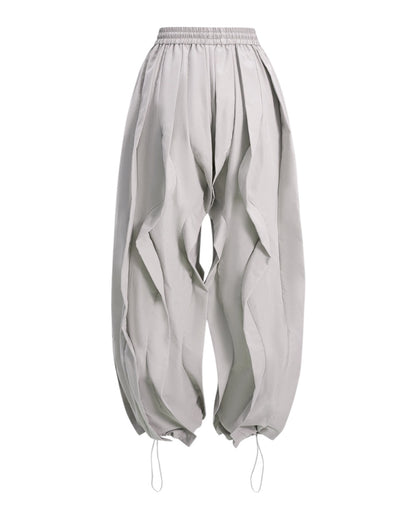 Sophia Ruched Lantern Sleeve Pants