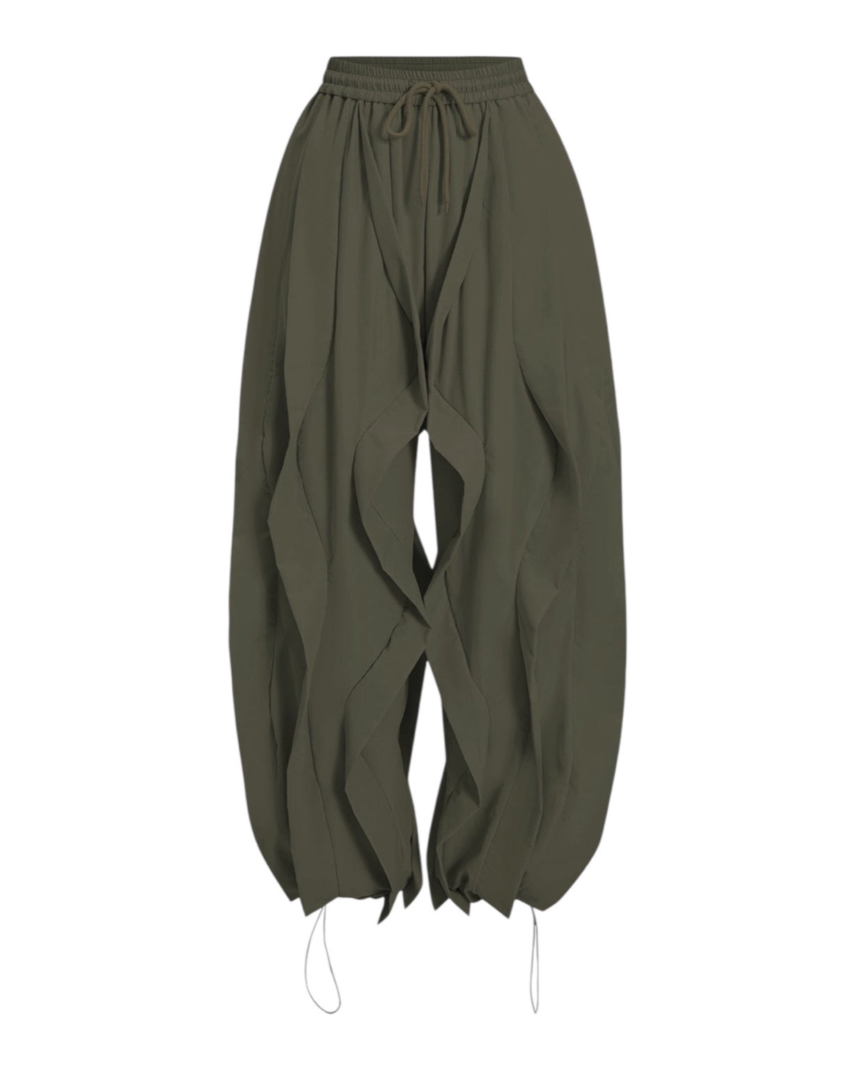 Sophia Ruched Lantern Sleeve Pants