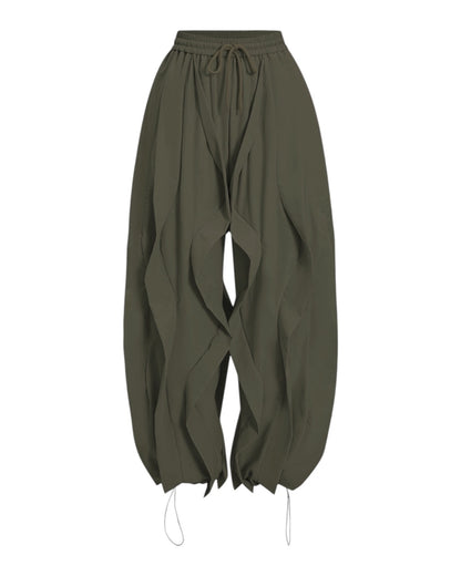 Sophia Ruched Lantern Sleeve Pants