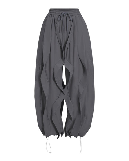 Sophia Ruched Lantern Sleeve Pants