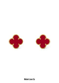 Clover Stud Earrings, [product type]