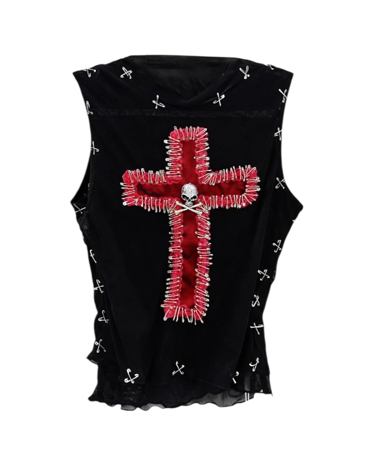 Y2K Gothic Tank Tops - Summer Harajuku Fashion – Mabel Love Co