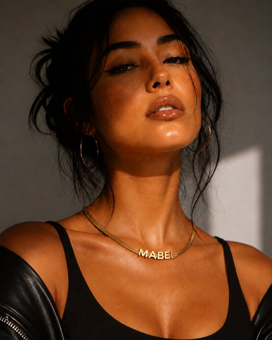 Personalized Name Snake Chain