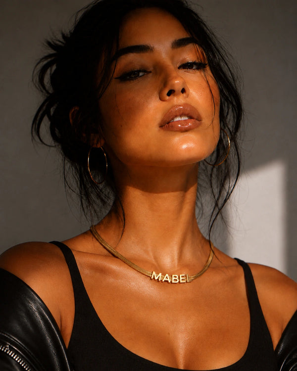 Personalized Name Snake Chain