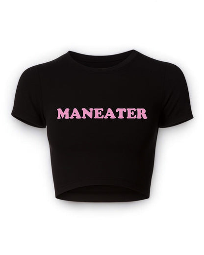 Maneater Crop Top - Y2K Style