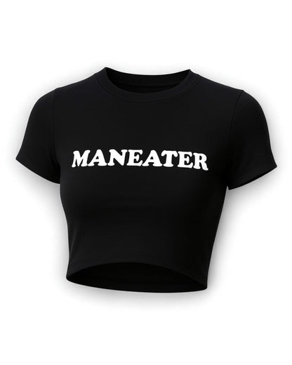 Maneater Crop Top - Y2K Style