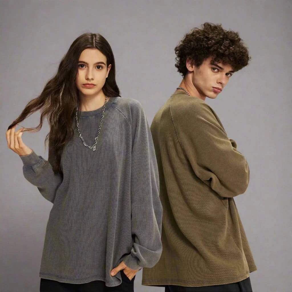 Men and Women's Pullover Crew Neck Jacket