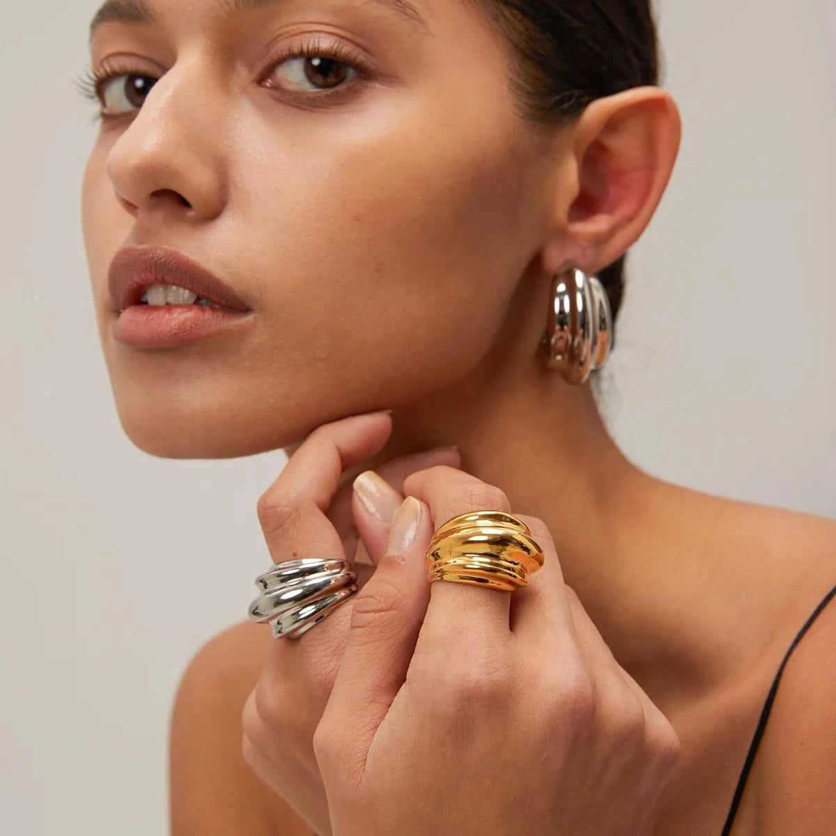 Modern Waves Earrings