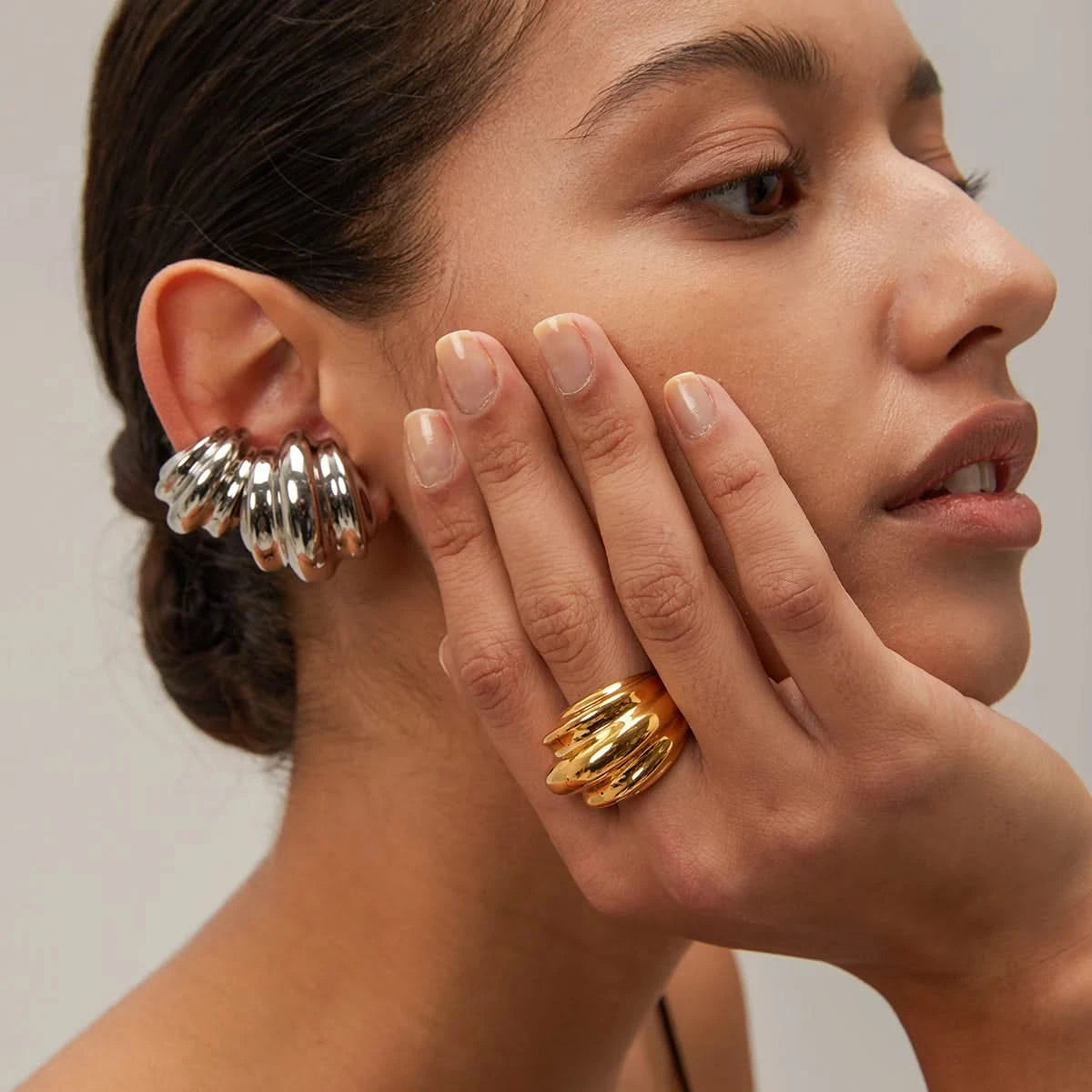 Modern Waves Earrings