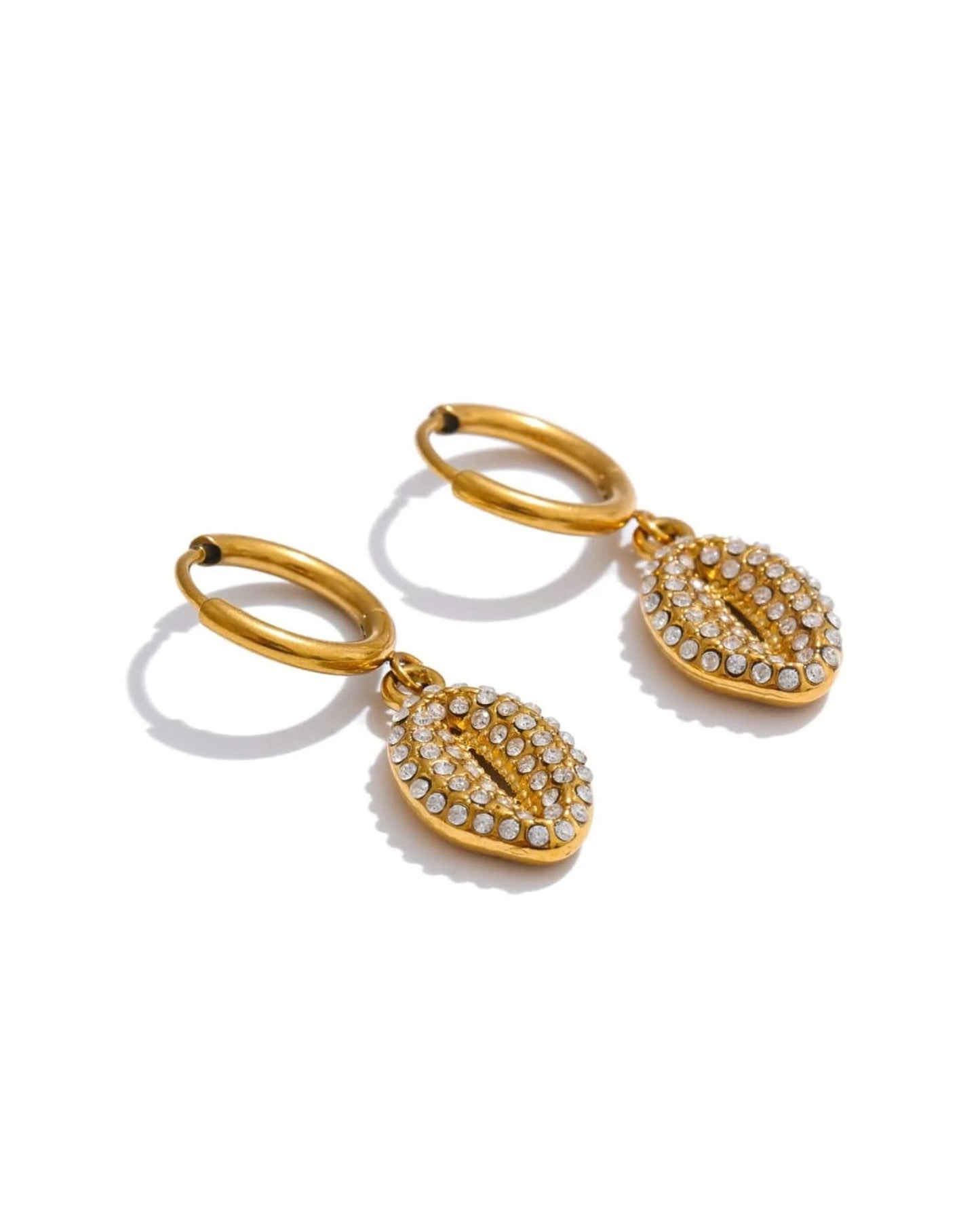 Ocean Starfish Hoop Earrings – Summer Bling Jewelry