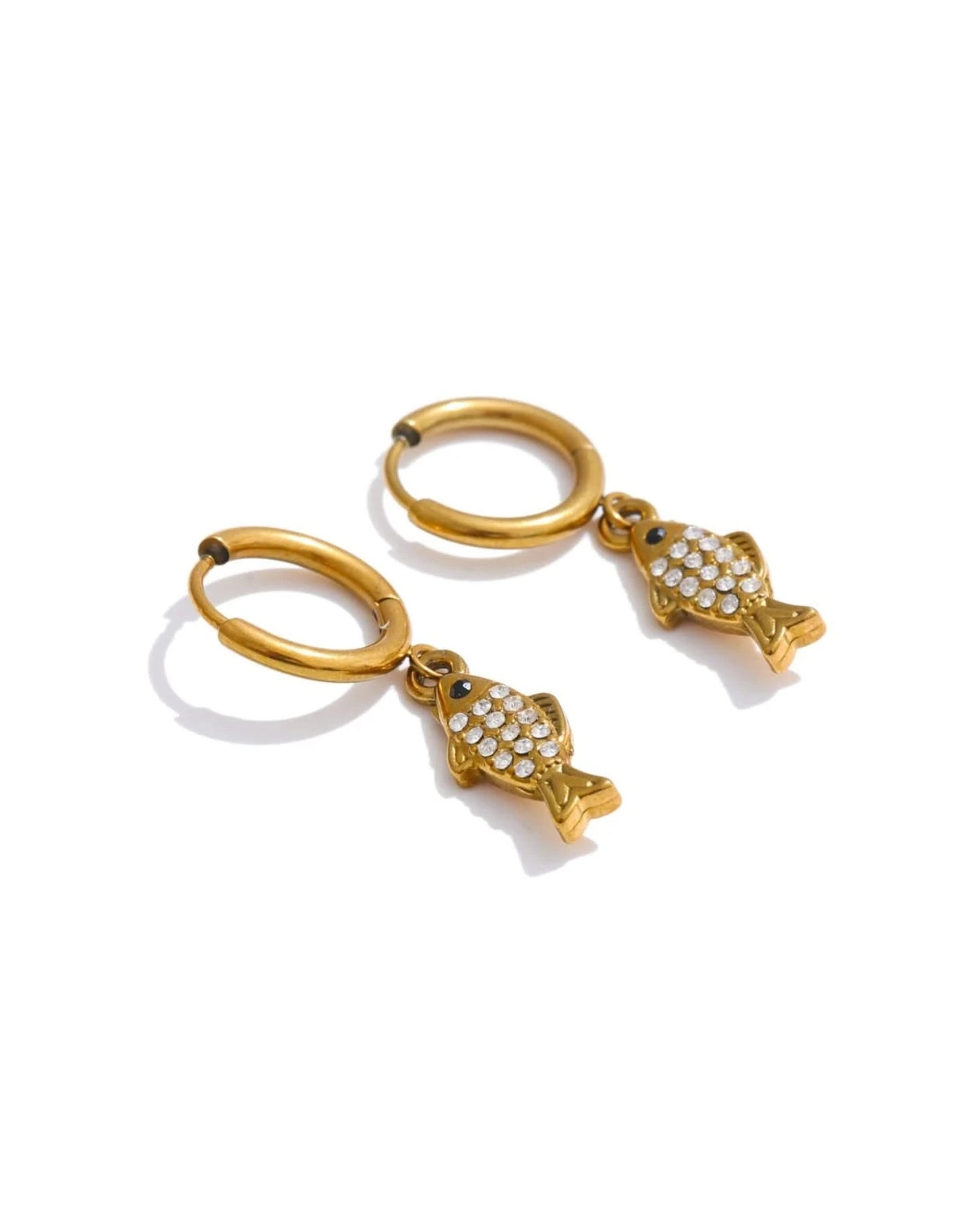 Ocean Starfish Hoop Earrings – Summer Bling Jewelry