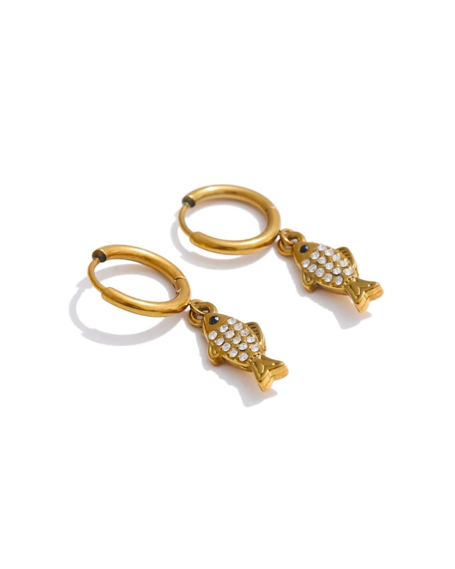 Ocean Starfish Hoop Earrings – Summer Bling Jewelry