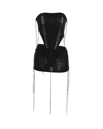 Knit 2 Piece Skirt Set