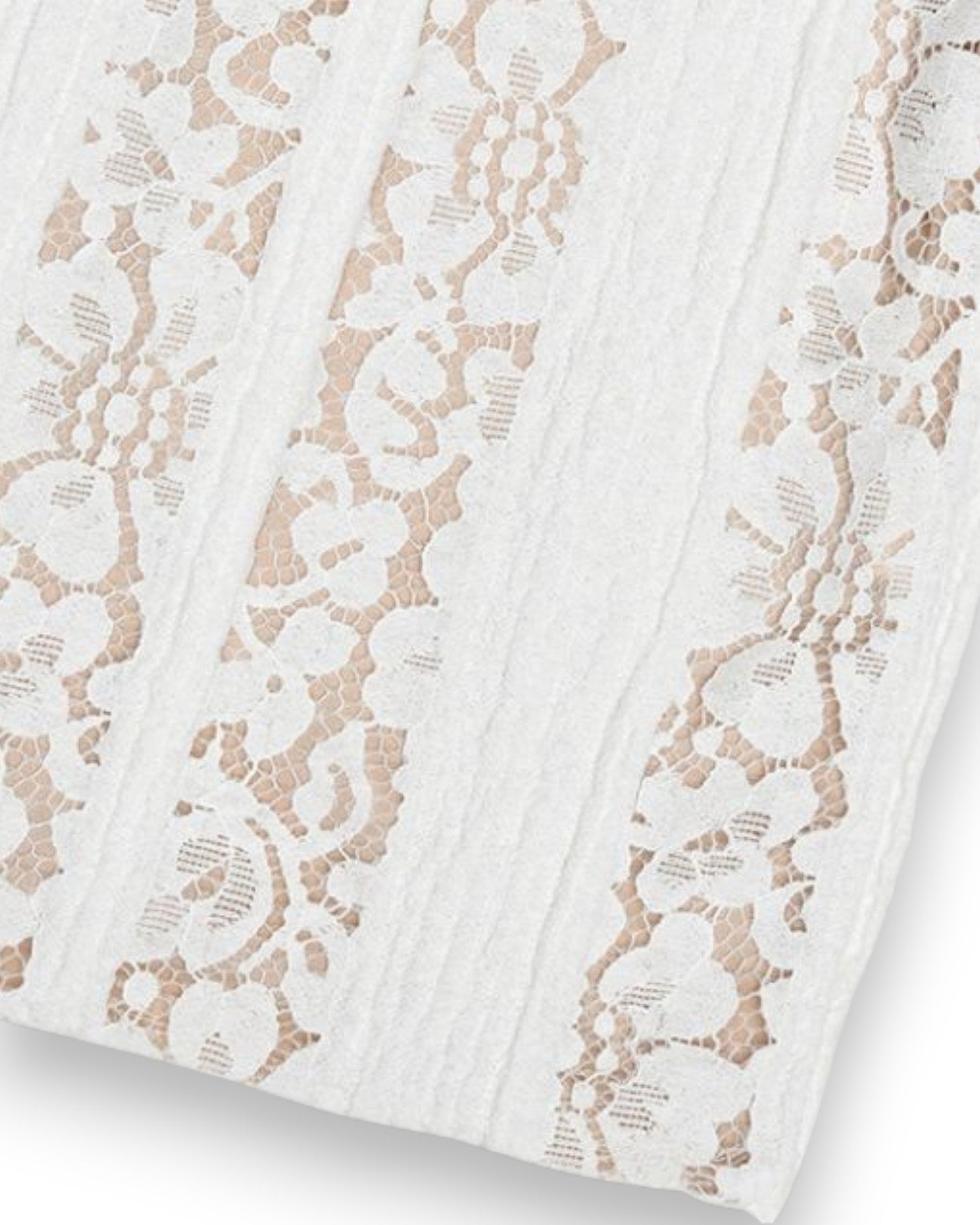 Floral Lace Off-Shoulder Maxi Dress