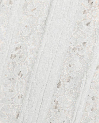 Floral Lace Off-Shoulder Maxi Dress