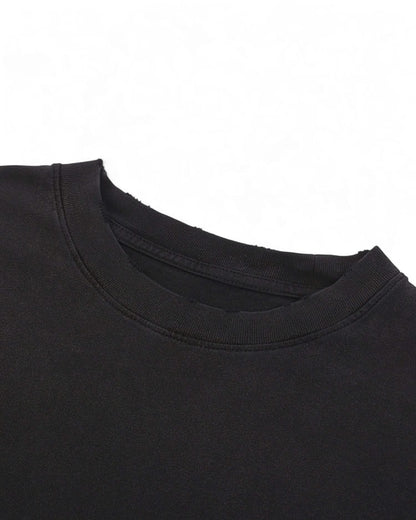 Sunday Car Meet Washed Raw-Hem Tee