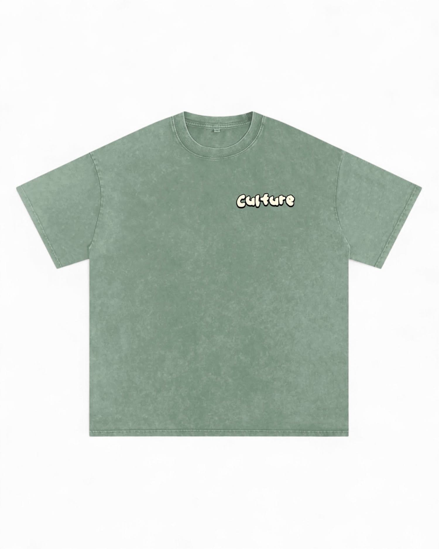 Acid Wash Oversize Tee - Racing Days