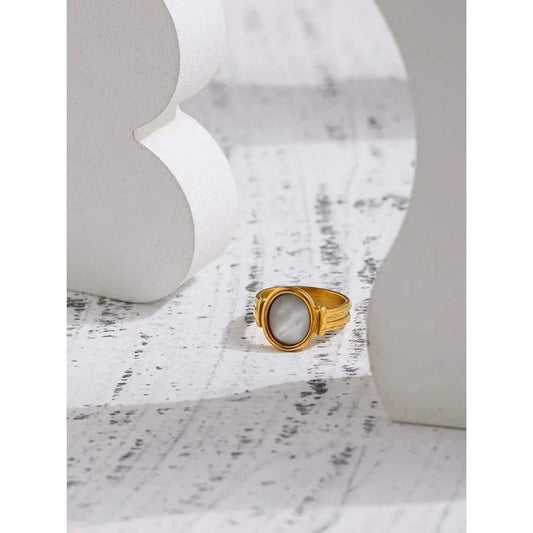 Pearl details from Mother of Pearl Ring