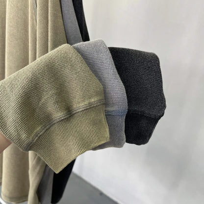 Pullover Crew Neck Jackets - Fabric Details 2