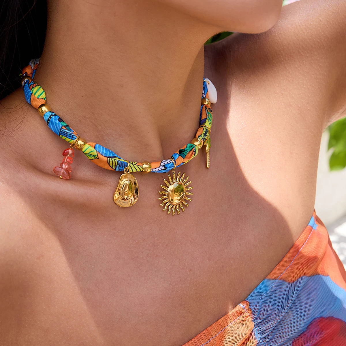 Resort Style Oil Drop Necklace – Bandana