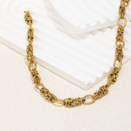 Multi Ring Chain Necklace