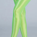 Green Nylon Lycra Leggings