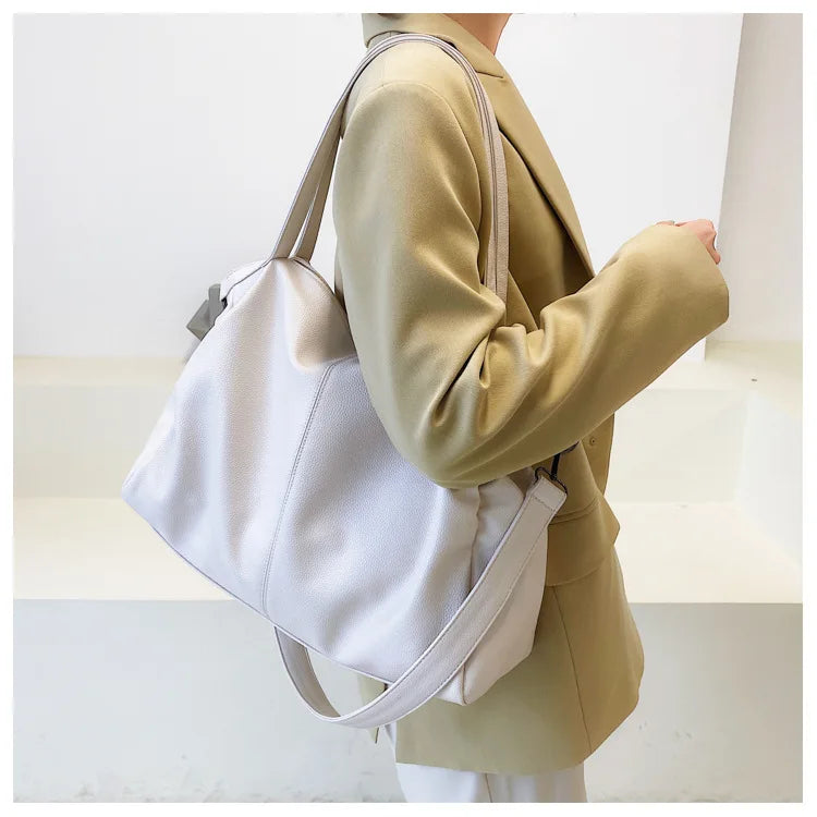 Soft Slouchy Hobo Tote Bag