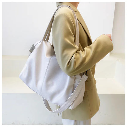 Soft Slouchy Hobo Tote Bag