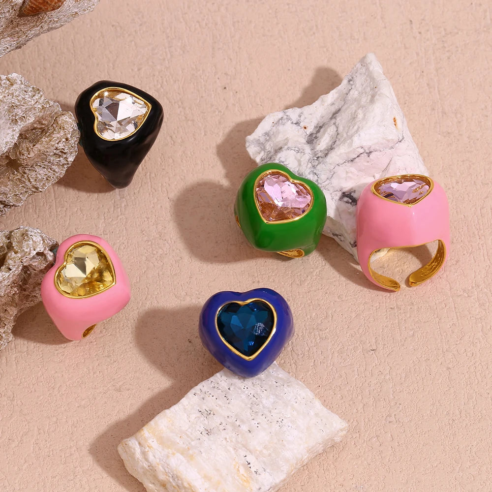 Heart Ring - Trendy Jewelry Gift