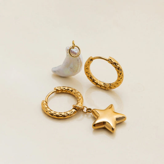 Luna AB Pearl Drop Earrings