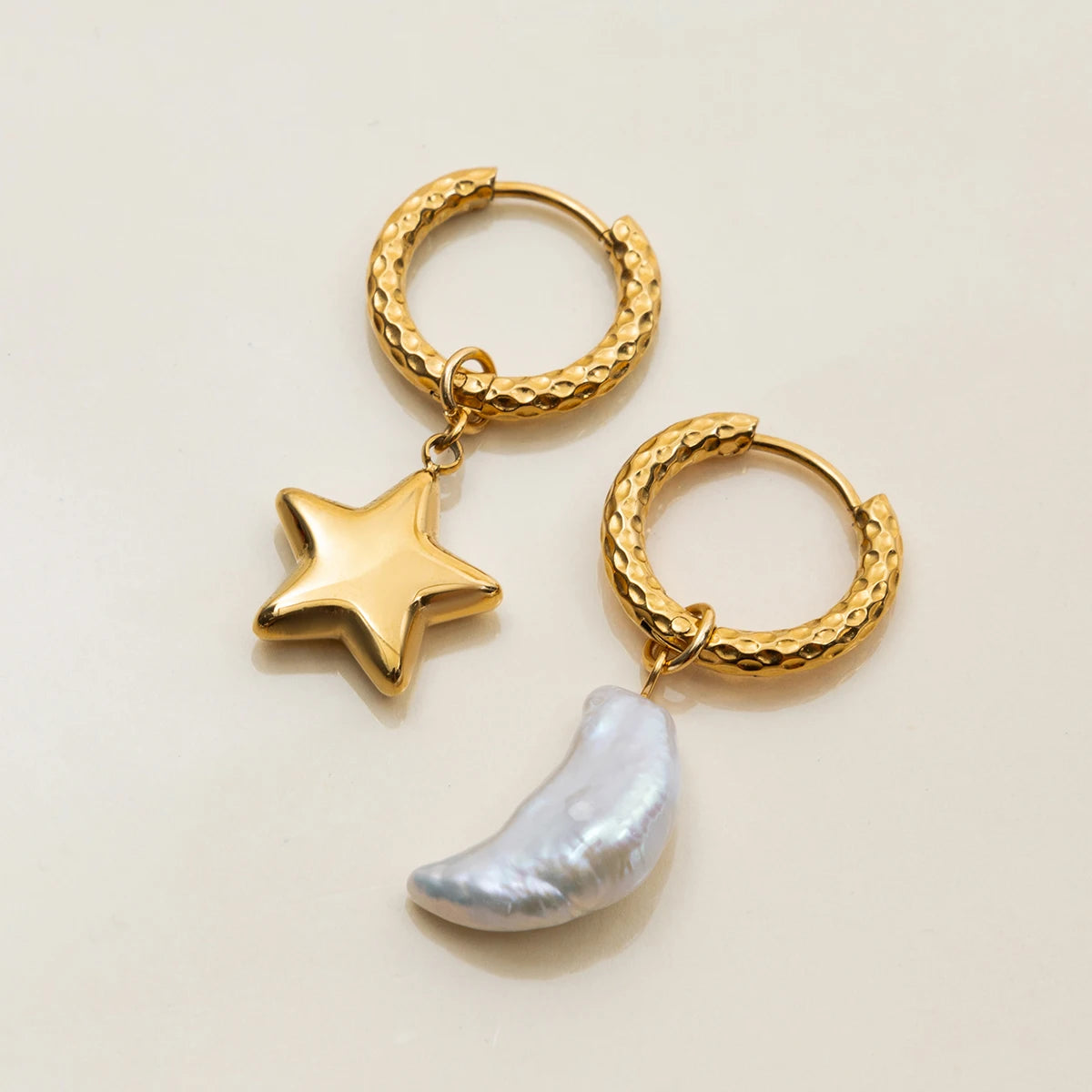 Luna AB Pearl Drop Earrings