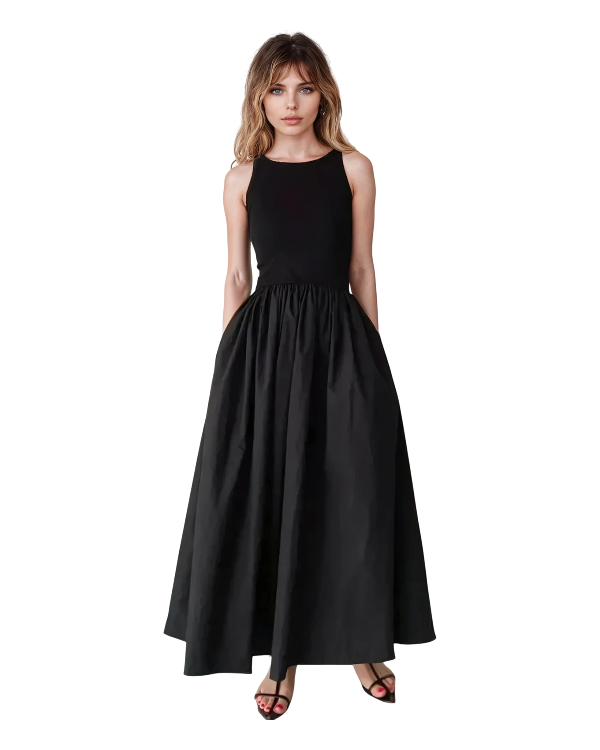 Black Summer Maxi Dress