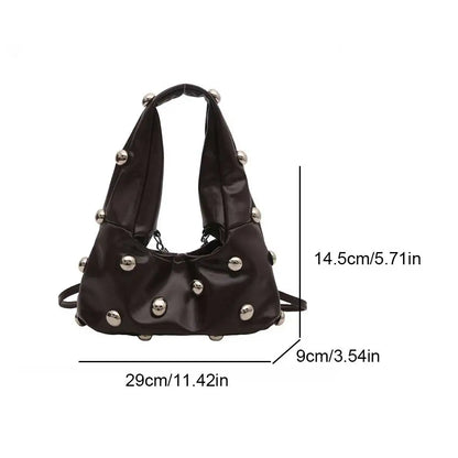 Hobo Handbag - White