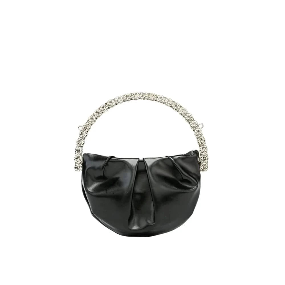 Rhinestone Handle Mini Handbag