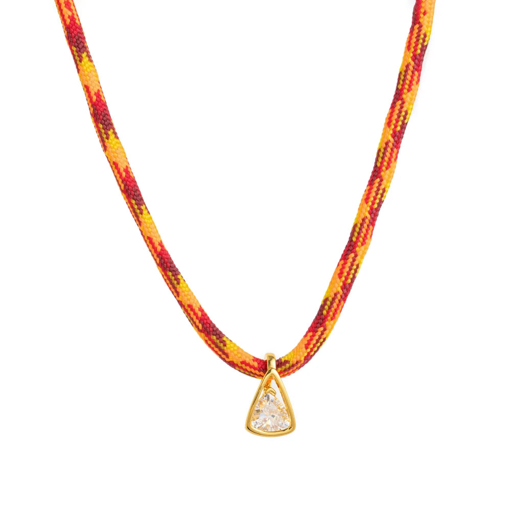 Personalized Zircon Necklace - Retro Style Sparkle