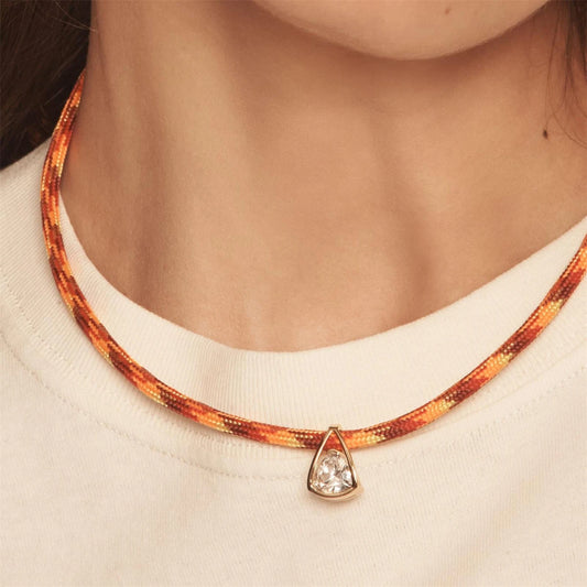 Personalized Zircon Necklace - Retro Style Sparkle - additional view 5