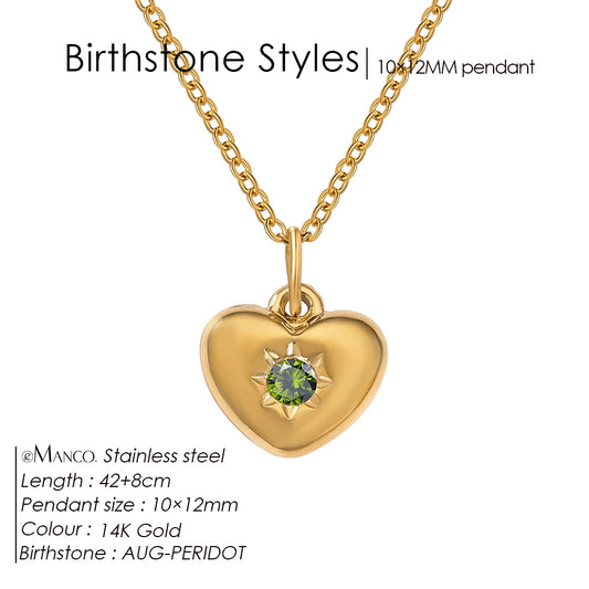 Gold Heart Pendant Necklace product image 23 of 23